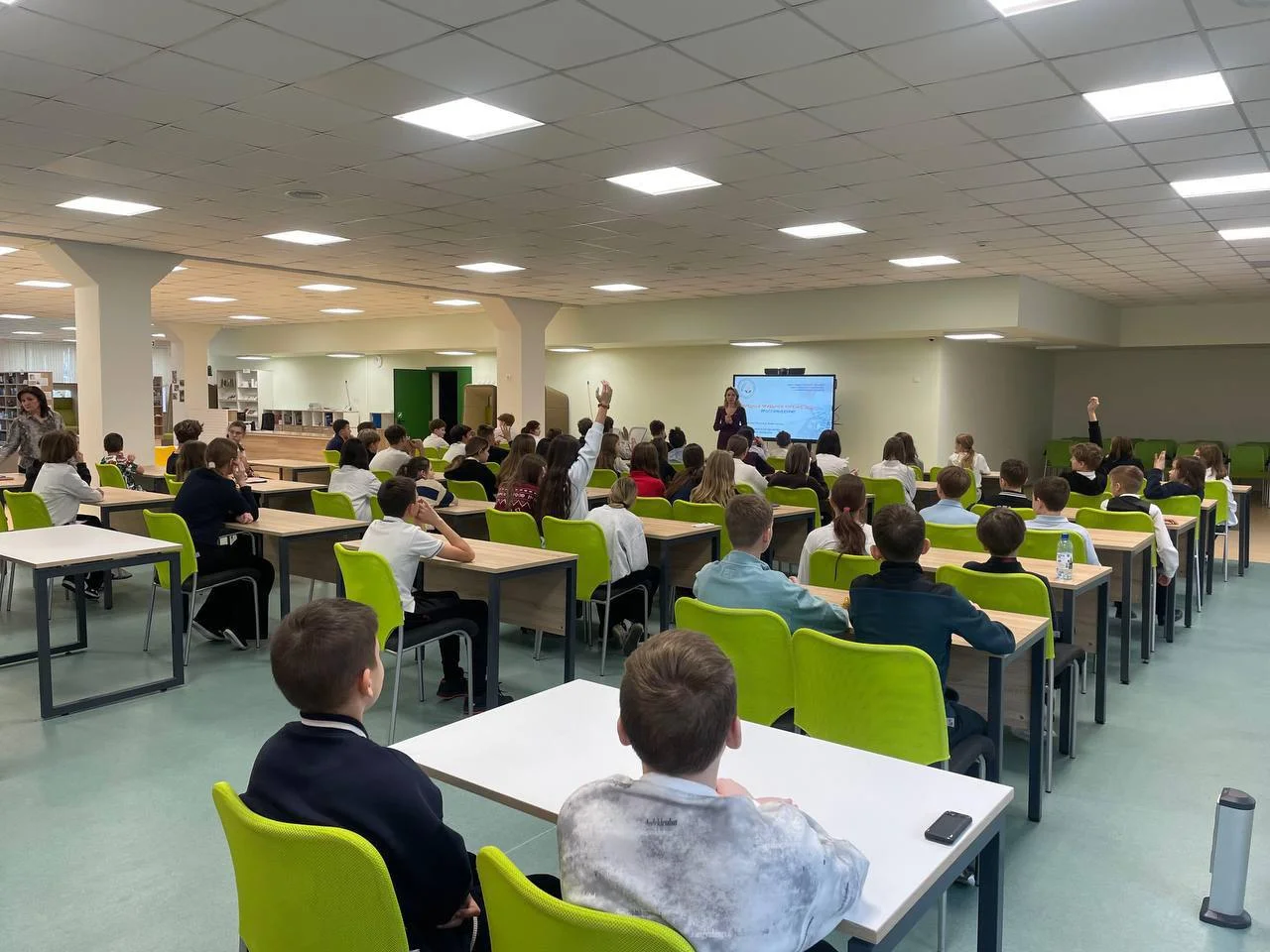 Врач медицинской профилактики рассказала школьникам об опасностях никотиновой зависимости